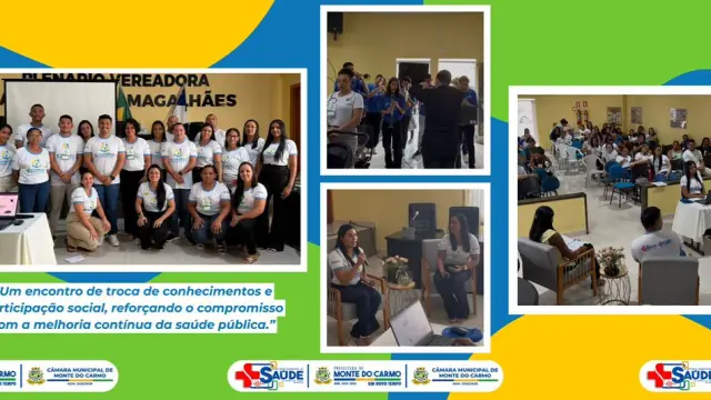Monte do Carmo realiza 5ª Conferência Municipal de Saúde e reforça compromisso com o fortalecimento do SUS